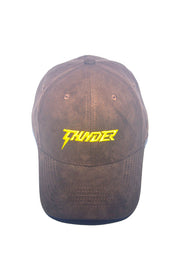 THUNDER- Brown Baseball Cap