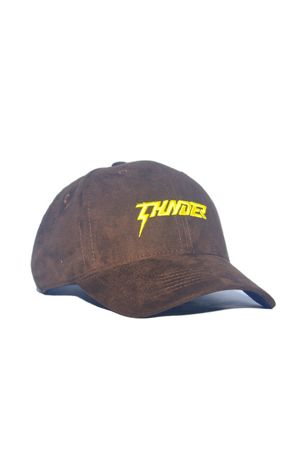 THUNDER- Brown Baseball Cap